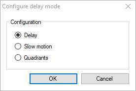 Delay modes